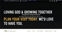 Desktop Screenshot of centralbaptist.com